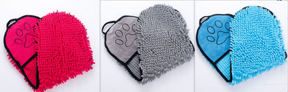 Super Absorbent Microfiber Dog & Cat Bath Towel – Quick-Dry Pet Bathrobe