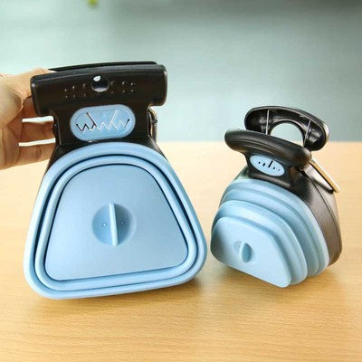 Foldable Dog Pooper Scooper Set with Degradable Bags – Portable Waste Cleaner for Pets 🐾