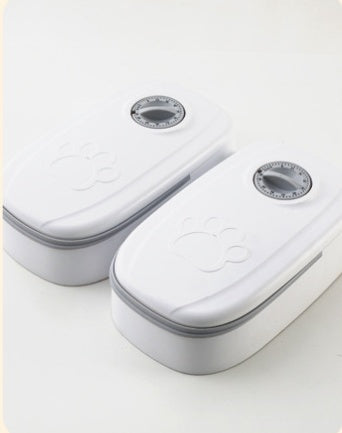 Smart Automatic Pet Feeder with Timer – Stainless Steel Food Dispenser for Dogs & Cats