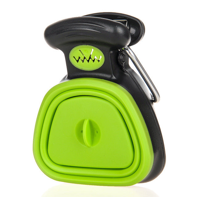 Foldable Dog Pooper Scooper Set with Degradable Bags – Portable Waste Cleaner for Pets 🐾
