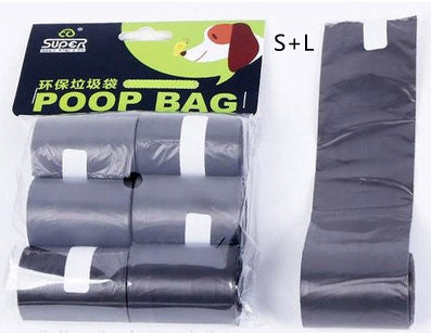 Foldable Dog Pooper Scooper Set with Degradable Bags – Portable Waste Cleaner for Pets 🐾