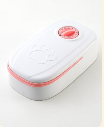 Smart Automatic Pet Feeder with Timer – Stainless Steel Food Dispenser for Dogs & Cats