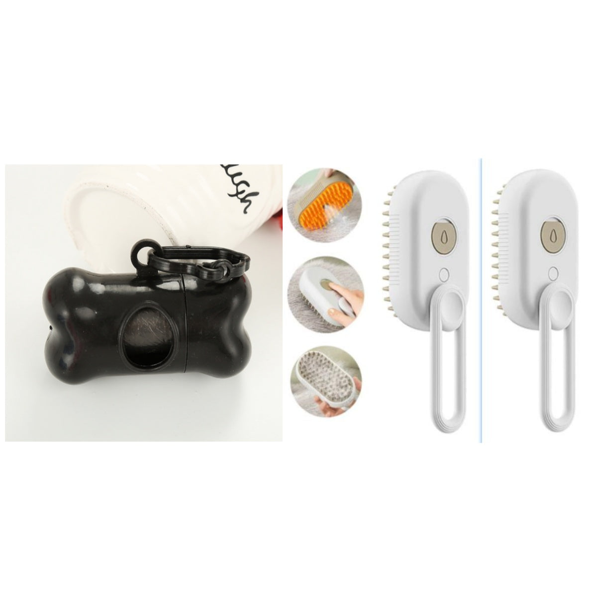 3-in-1 Electric Steam Pet Brush – Spray Grooming & Hair Removal Comb for Cats & Dogs 🐾